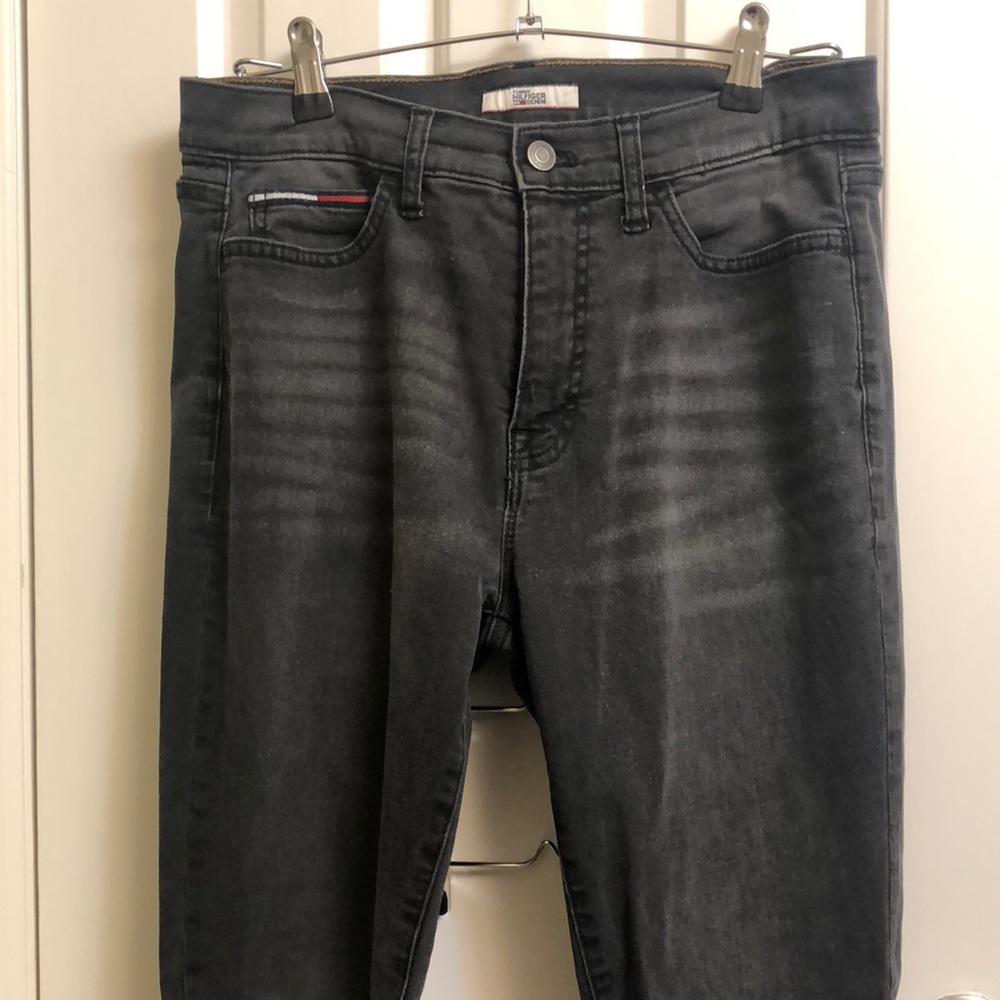 All-Black Tommy Hilfiger Denim jeans